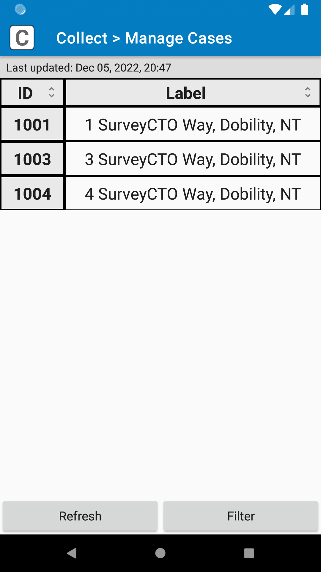 Respondent tracking, Track respondents in surveys