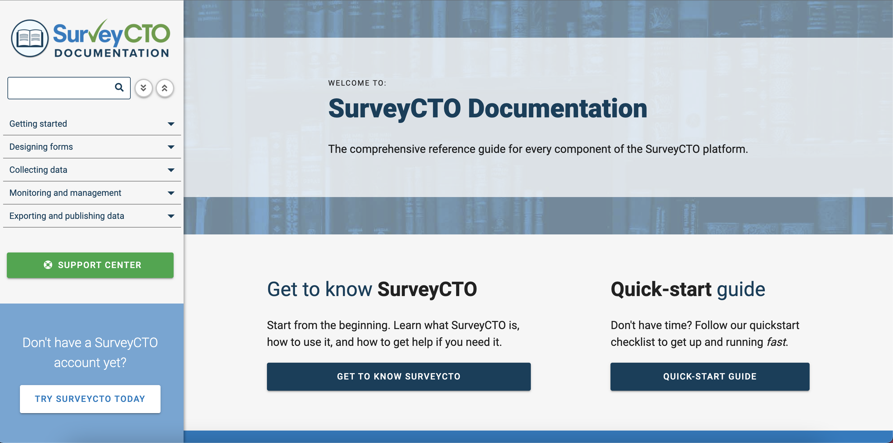 How to navigate SurveyCTO's resources – SurveyCTO Support Center