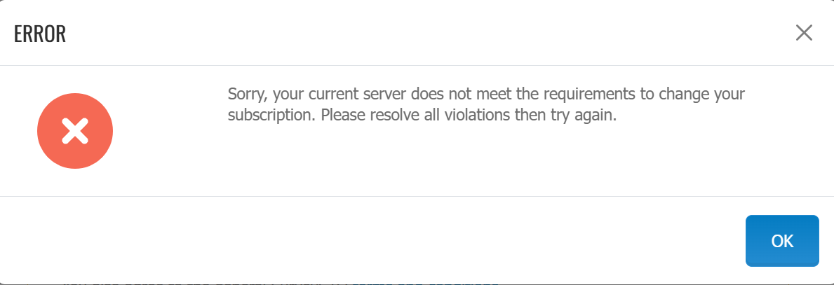 Switching between plans - error message.png